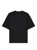 medvilniniai juodi siuvineti marskineliai su horoskopu