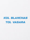 Oversize Marškinėliai kol blanchas tol vasara