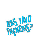 Marškinėliai KAS TAVO TRENERIS