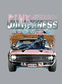 Vintage Marškinėliai PINK WILDERNESS