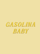 Siuvinėtas medvilninis krepšys   „GASOLINA BABY“