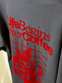 Marškinėliai Life Begins After Coffe